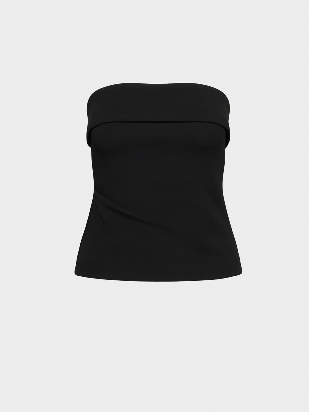Aritzia Babaton FigureKnit Eyecatcher Black Tube Top Blouse L - Picture 2 of 13